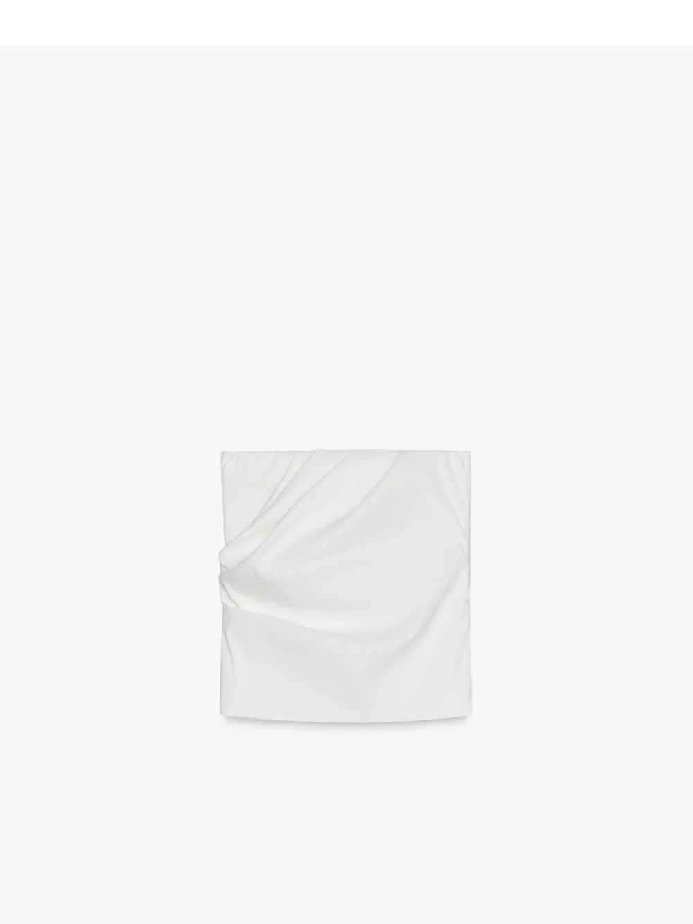 Zara White Tube Top
